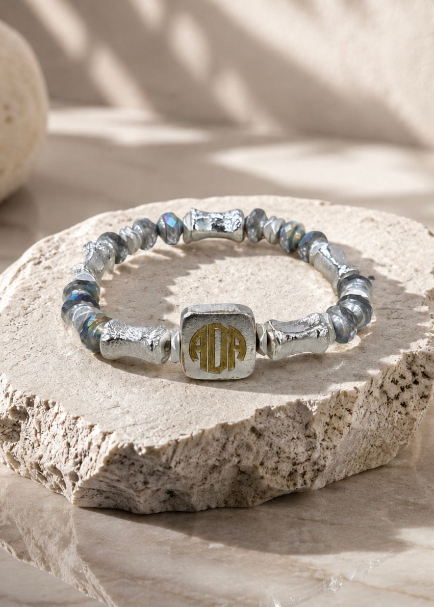 Day 10 - Monogram Moment (Silver)