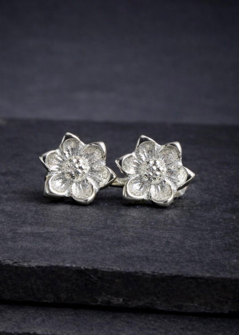 Silverado Magnolia Earrings