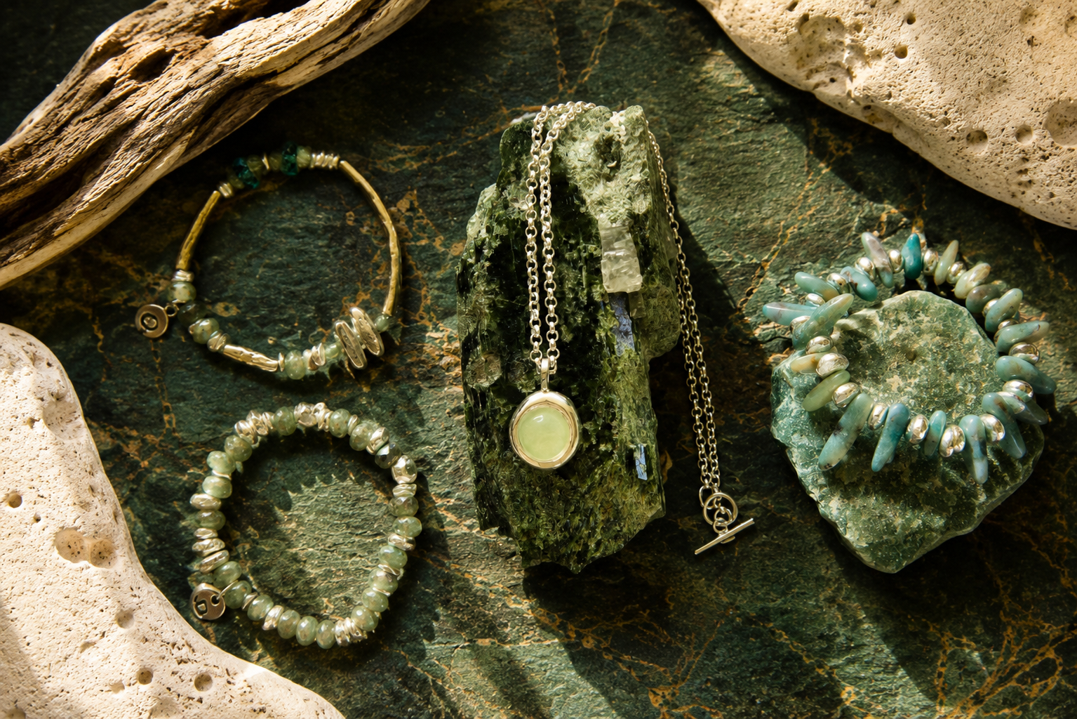 Modern Mint Necklace - Minted Moment (Silver)