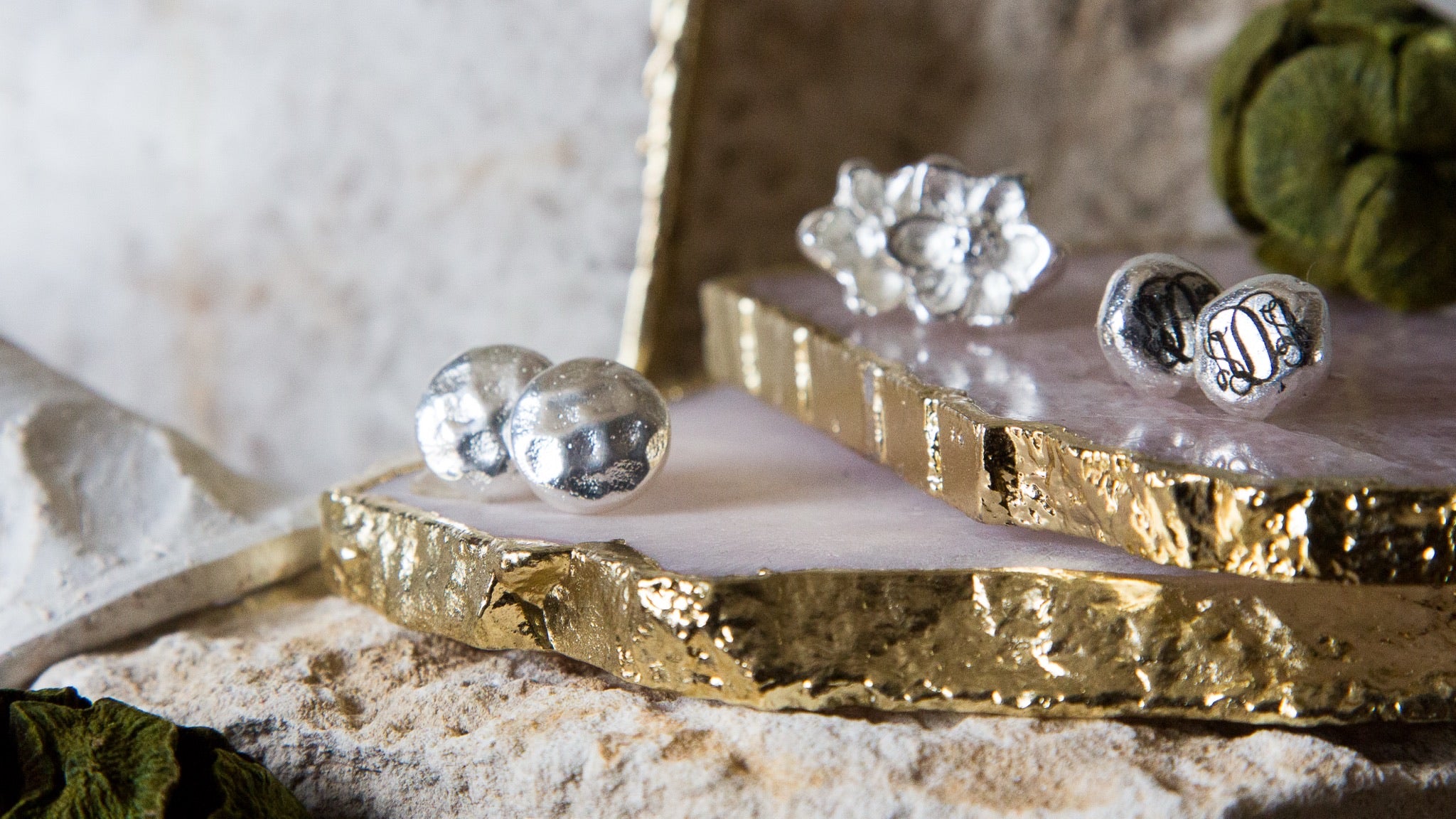 Silverado Magnolia Earrings