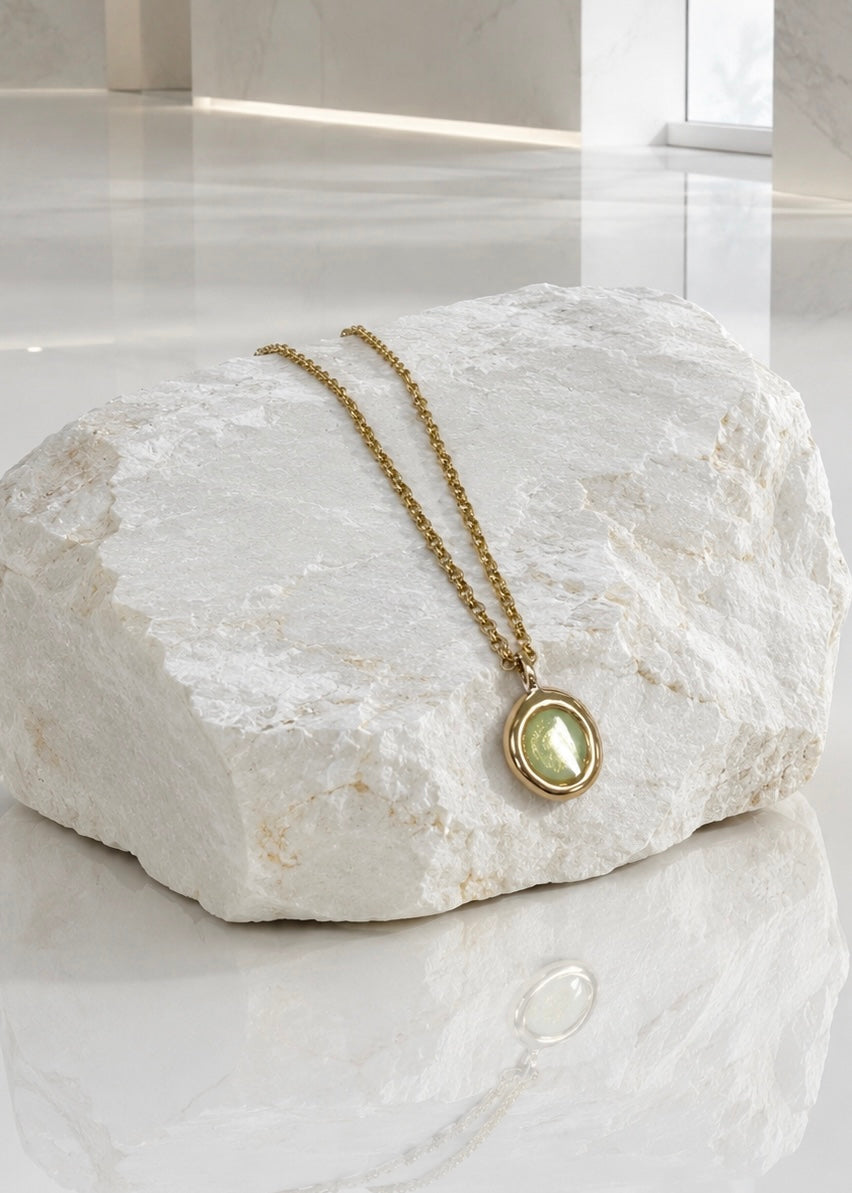 Modern Mint Necklace - Minted Moment (Gold)