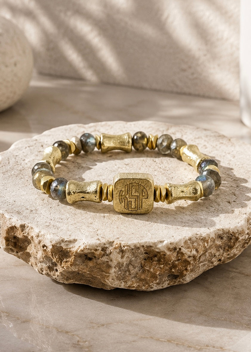 Day 10 - Monogram Moment (Gold)