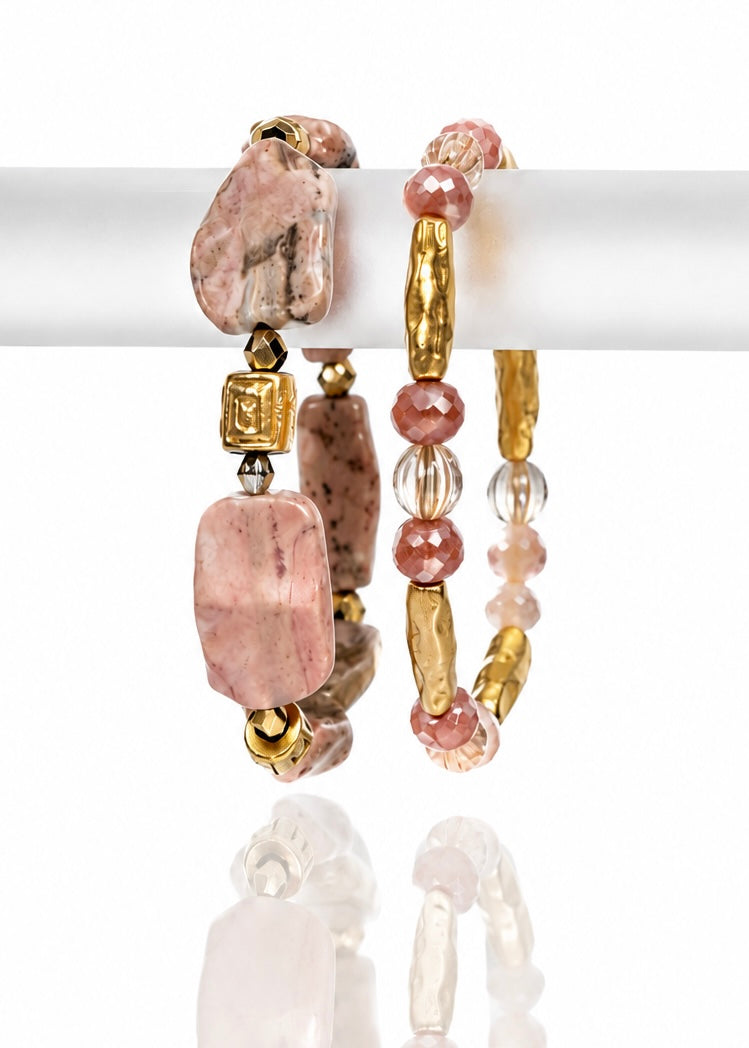 DAY 6 - Pink, Please. (Gold Set)