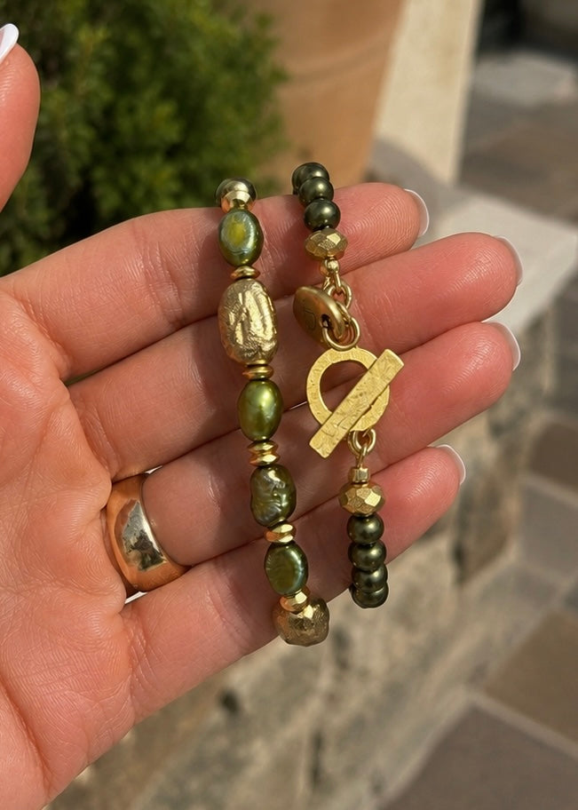 Day 20 - Olive Afterglow (with Bonus Bracelet)