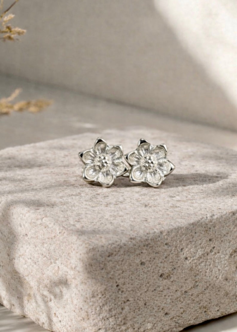 Silverado Magnolia Earrings