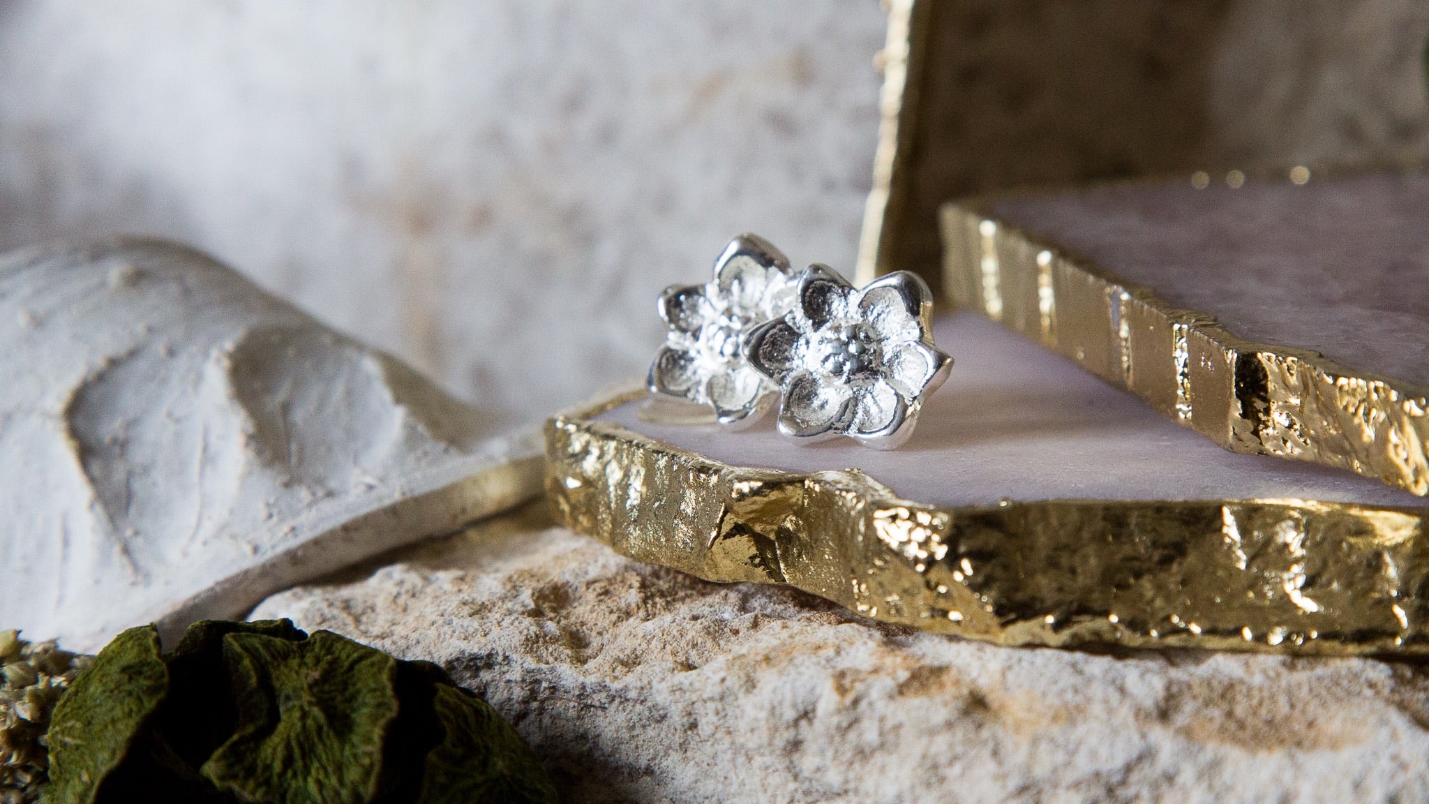 Silverado Magnolia Earrings