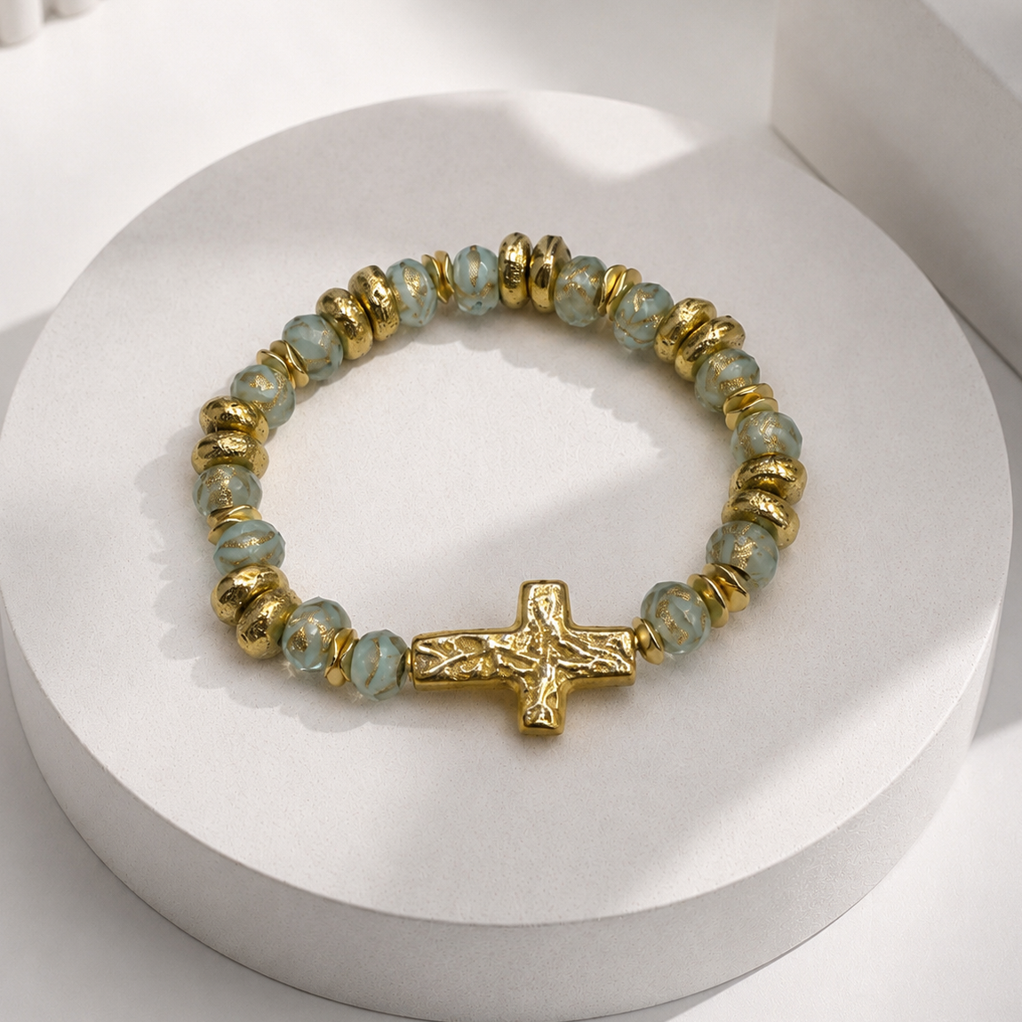 Modern Mint - Cross (Gold)