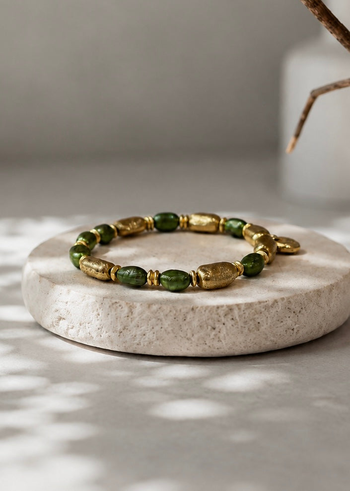 Day 20 - Olive Afterglow (with Bonus Bracelet)