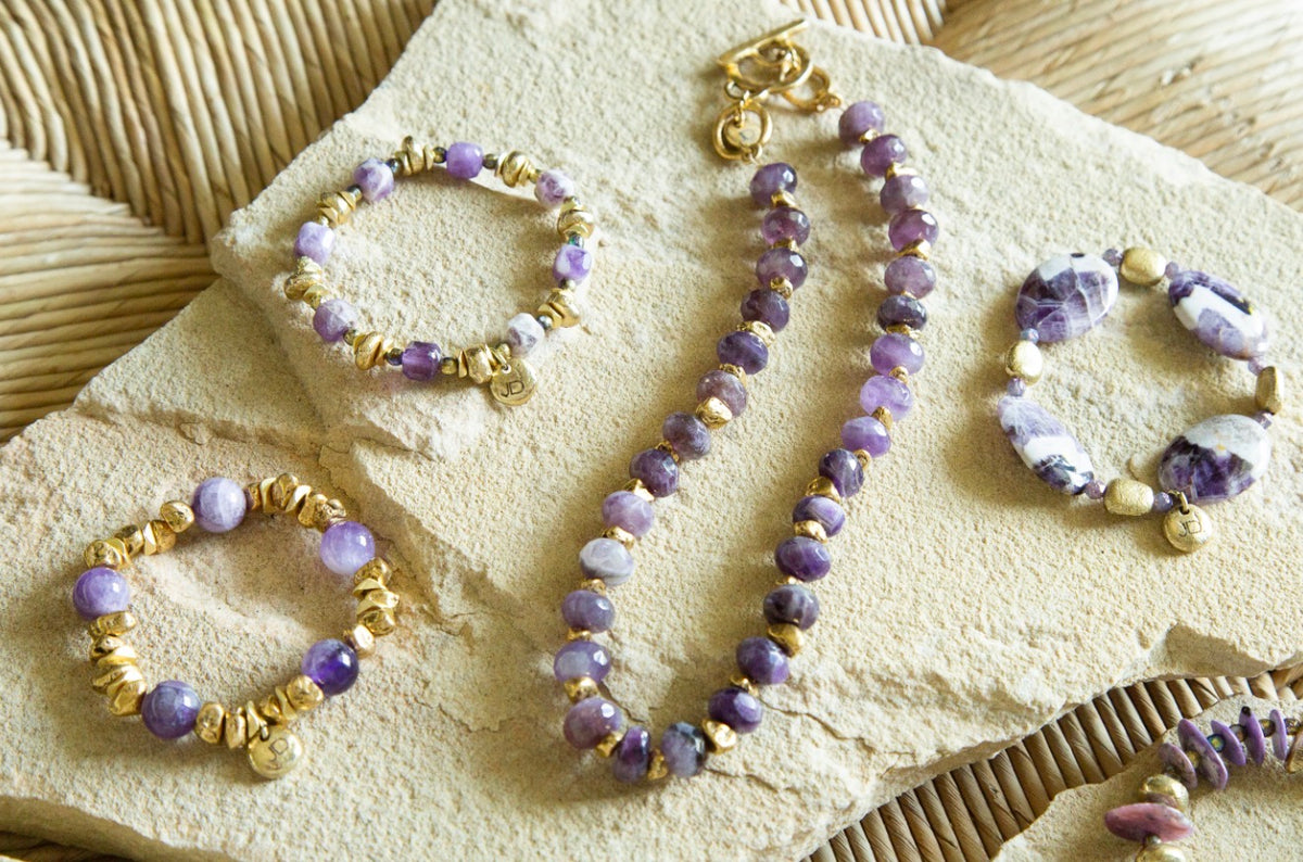 Purple Rain II - Amethyst Wonder