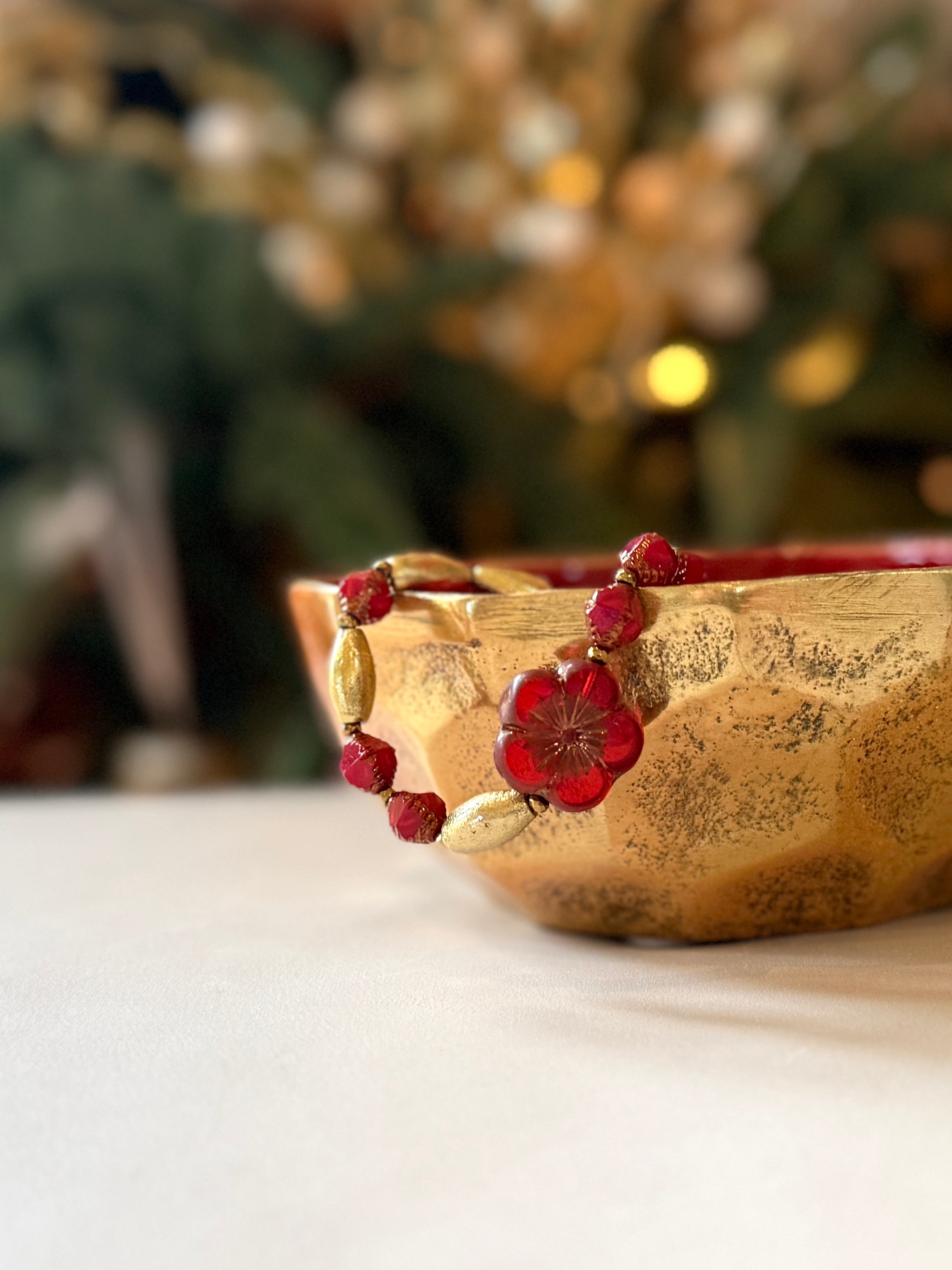 Holiday Collection - Crimson Noel Single Flower