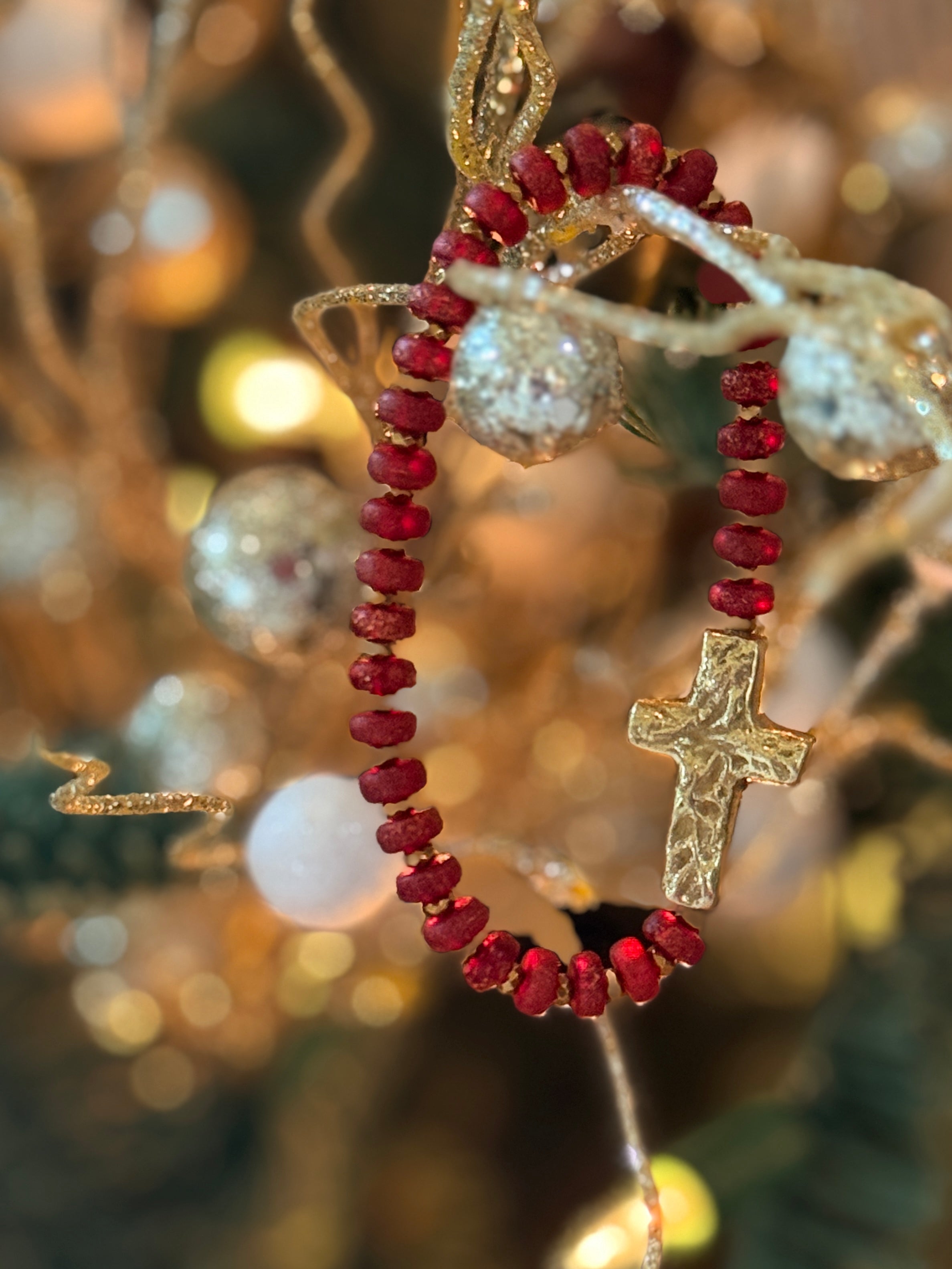 Holiday Collection - Crimson Noel Cross