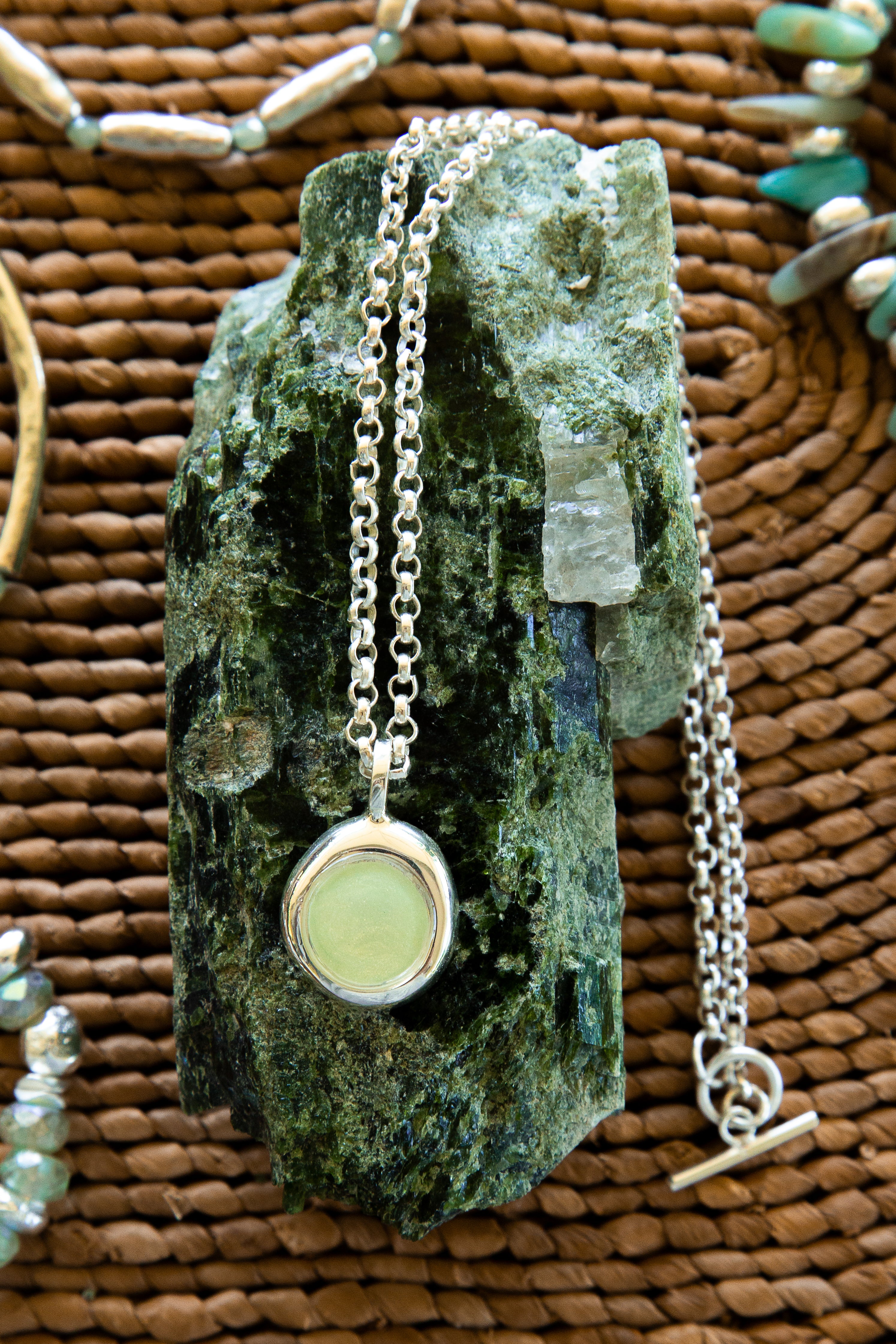 Modern Mint Necklace - Minted Moment (Silver)