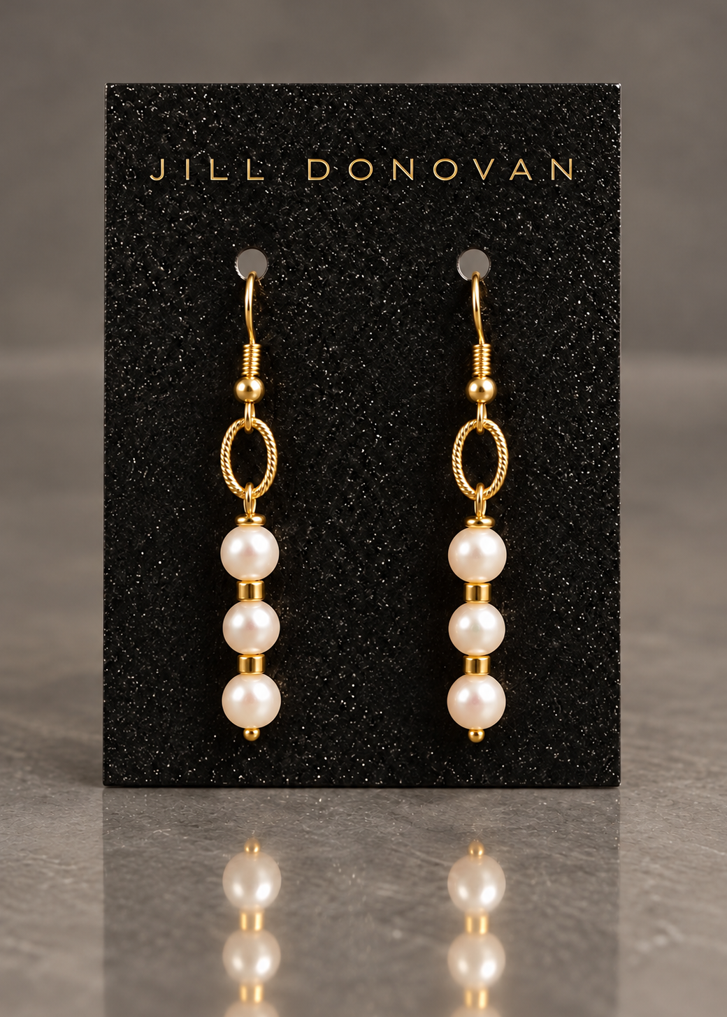 The Perfect Pair freshwater pearl drop earrings, main photo